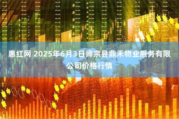 惠红网 2025年6月3日师宗县鼎禾物业服务有限公司价格行情