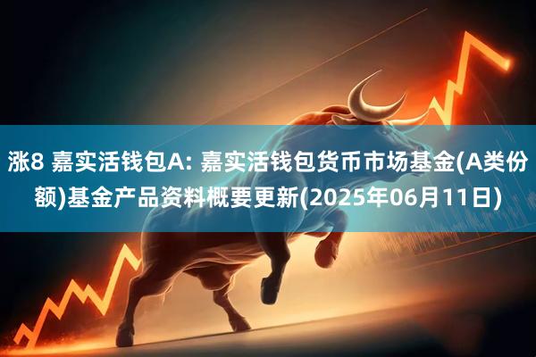 涨8 嘉实活钱包A: 嘉实活钱包货币市场基金(A类份额)基金产品资料概要更新(2025年06月11日)