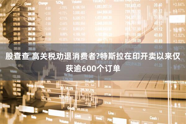 股查查 高关税劝退消费者?特斯拉在印开卖以来仅获逾600个订单