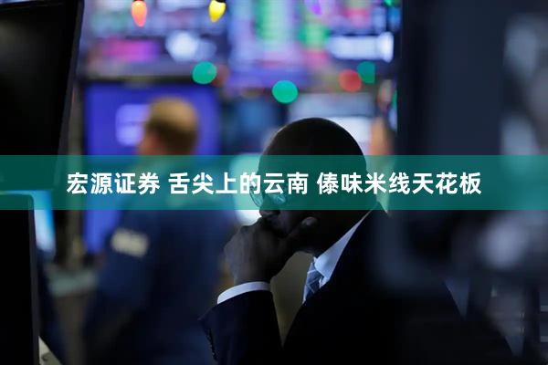宏源证券 舌尖上的云南 傣味米线天花板